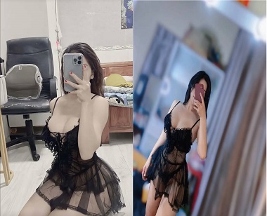 Người yêu mặc đồ ren mỏng manh dụ anh chịch cứng ngắc