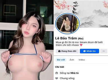 Lê Bảo Trâm 3P hai anh chàng tự quay clip bất ngờ lạ